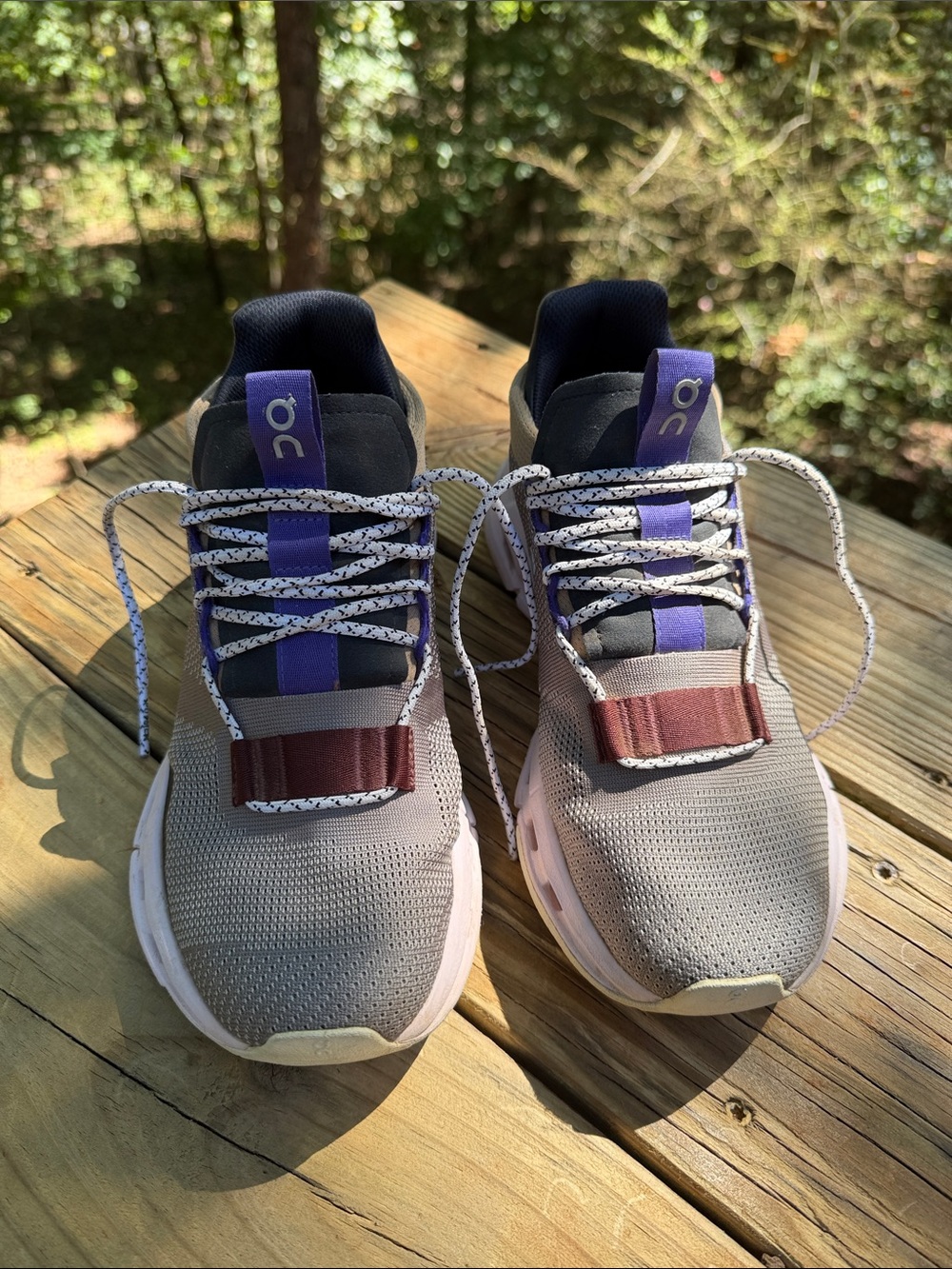 ON CLOUD CLOUDNOVA ZINC LILY SNEAKERS sz 6.5